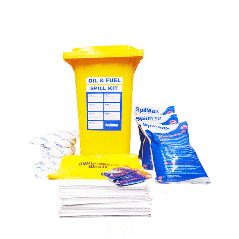 SpilMax 240L Oil & Fuel Essential Workplace Spill Kit CHOFK50